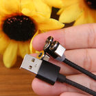 کابل شارژ مغناطیسی USB C 8pin Micro USB 360 درجه